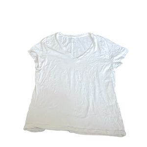 Plain white t-shirt size XL/TG